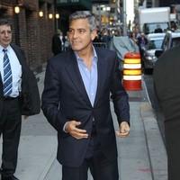 George Clooney at 'The Late Show with David Letterman' - Photos | Picture 95522